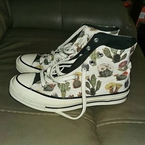 Converse succulent high top sneakers